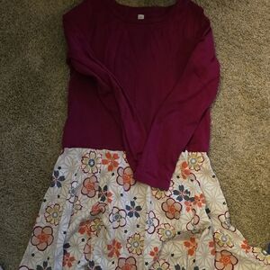 Tea Collection Floral Long Sleeve Dress